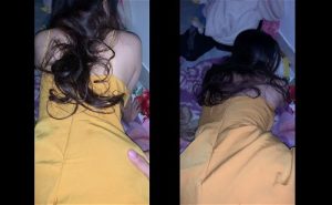 Mặc áo sexy vạch đít cho anh doggy
