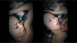Bắn tinh trùng vô mặt em ghệ