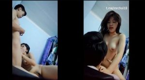 Vui đùa chịch bé yêu trên ghế