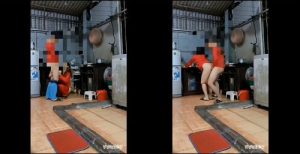 Chơi cô người yêu trong nhà bếp