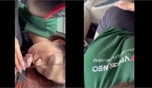 Cô nhân viên ngân hàng liếm mút buồi dâm