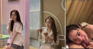 Đinh Minh Huyền nằm ngậm buồi hưởng thụ